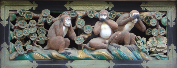 3 scimmiette sagge