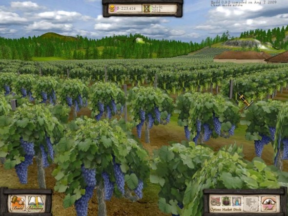 Wine Tycoon - un'altra schermata del gioco