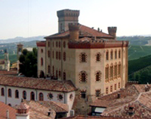 il castello di Barolo, sede della Cantine Borgogno