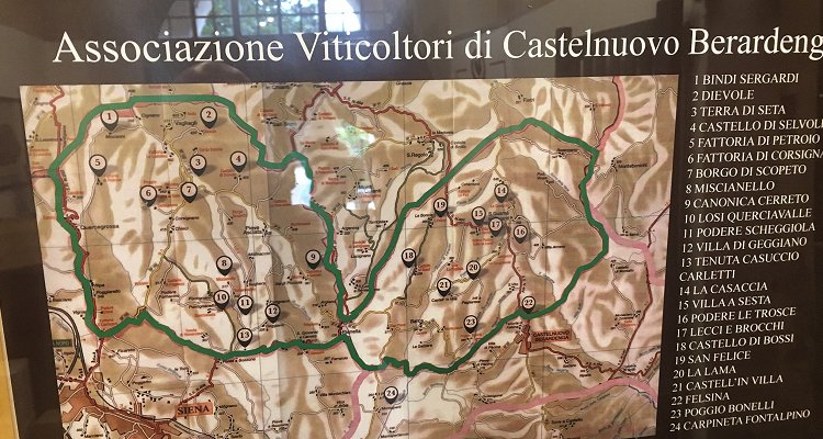 Galestro, macigno e sabbia. Il sangiovese del Chianti Classico della Berardenga nasce quasi tutto così