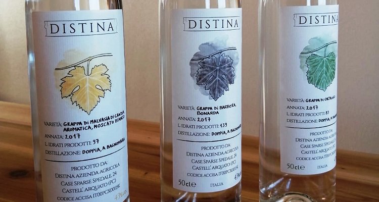 La grappa piacentina è buona: si chiama Distina