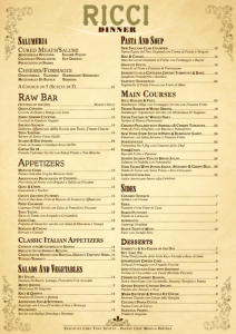 Ricci-Milano-menu