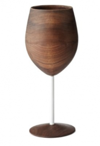 bicchiere in legno