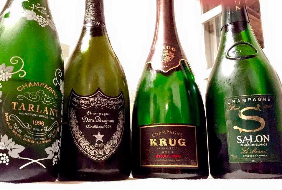 Se puoi sognarlo, puoi farlo: Salon 1996 vs Krug 1996 vs Dom Perignon Œnothèque 1996