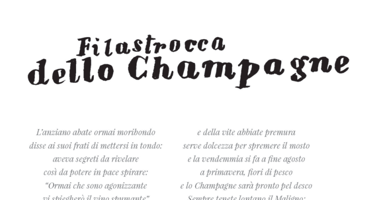 Filastrocca dello Champagne