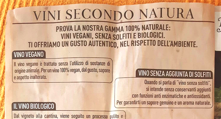 Lo scoop dei vini naturali Carrefour in diretta dal mio divano