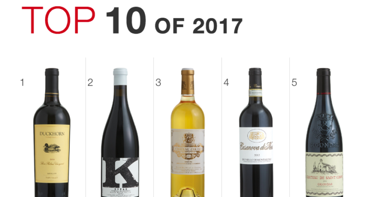 Come esce il vino italiano dalla Top 100 2017 del Wine Spectator? (Spoiler: male)