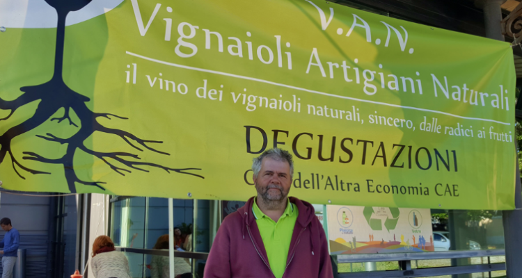 Alla Città dell’Altra Economia di Roma sono stato a trovare i V.A.N., una festa del vino naturale