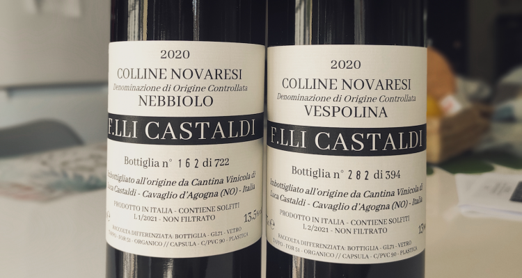 Tra boutique d’alta moda e vigna. Mezzo ettaro in Alto Piemonte e i due vini dei fratelli Castaldi