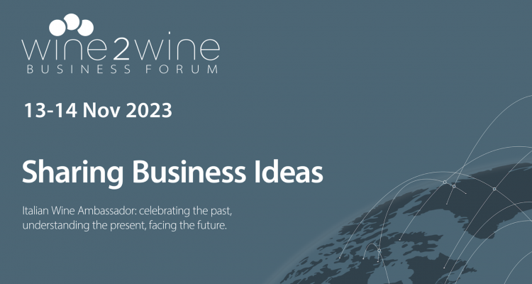 Due biglietti omaggio per wine2wine Business Forum 2023 e qualche sessione da seguire