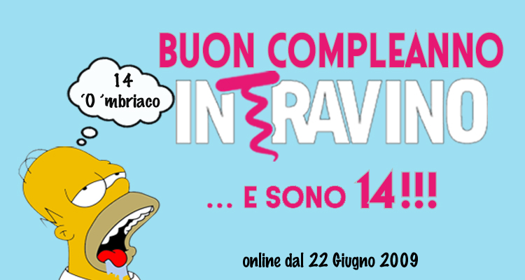 Oggi fanno 14 anni | Buon compleanno, Intravino. (E ora scatta il regalino)