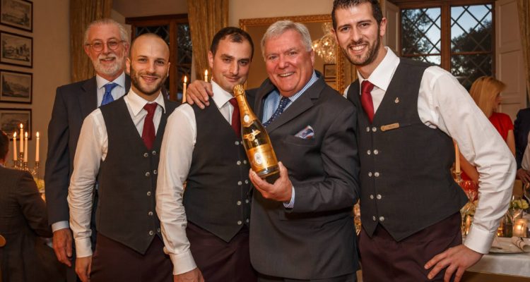 Scuola di abbinamento Champagne: Vito Mollica e Walter Meccia con Cristal Louis Roederer