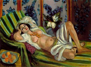matisse - Odalisque with Magnolias - 1923-24