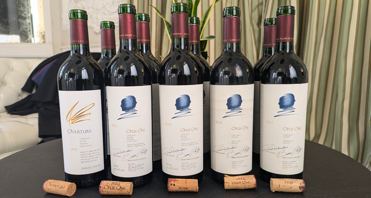 Cronaca di una verticale in 4 annate di Opus One (un vino per molti ma non per tutti)