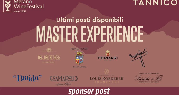 L’evento clou di Merano? Facile: le Master Experience di Tannico